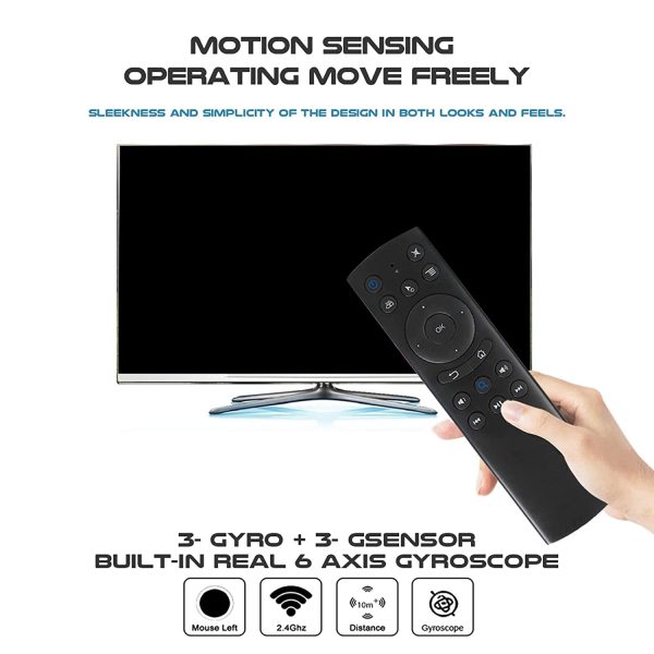 RKTech G20BTS Air Mouse Gyroscope Learning BT5.0 Smart Wireless Remote Control for Android TV Box, Smart TV - Image 10