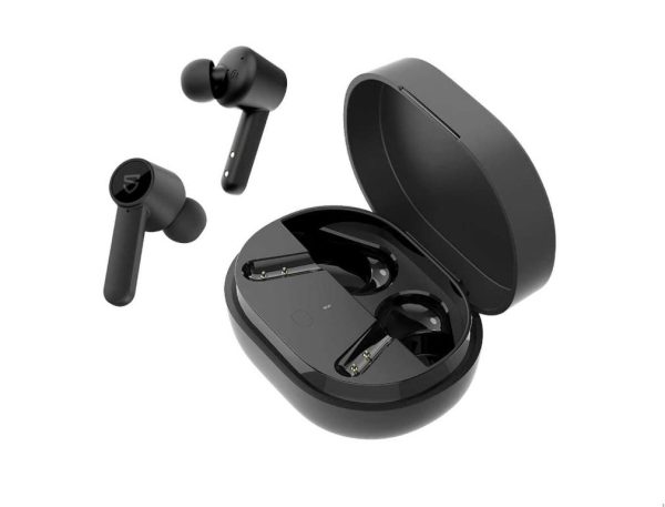 SoundPEATS TrueCapsule Truly Wireless Bluetooth in Ear Earbuds with Mic (Black)