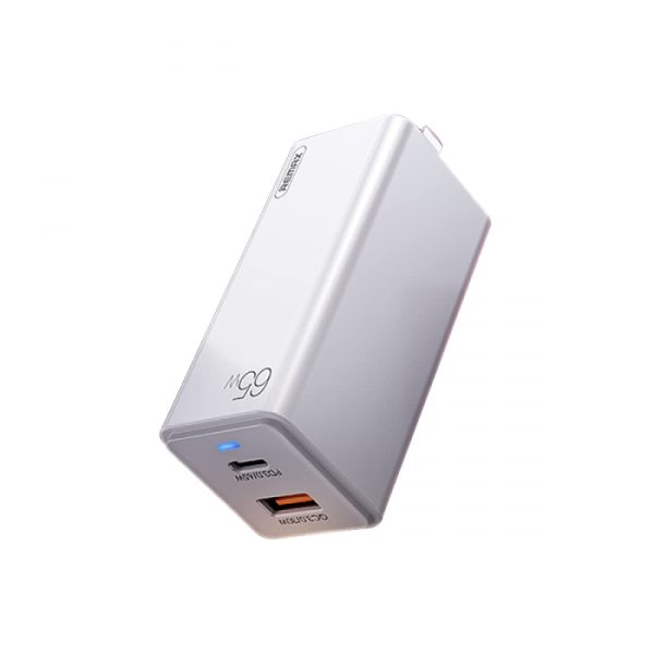 REMAX 65W GaN Fast Charger Quick Charge 4.0 3.0 AFC SCP USB PD Charger GaN 65W USB C Charger PD USB-C Type-C Fast USB Foldable Charger for MacBook Pro iPhone Samsung 65W GaN Fast Charger