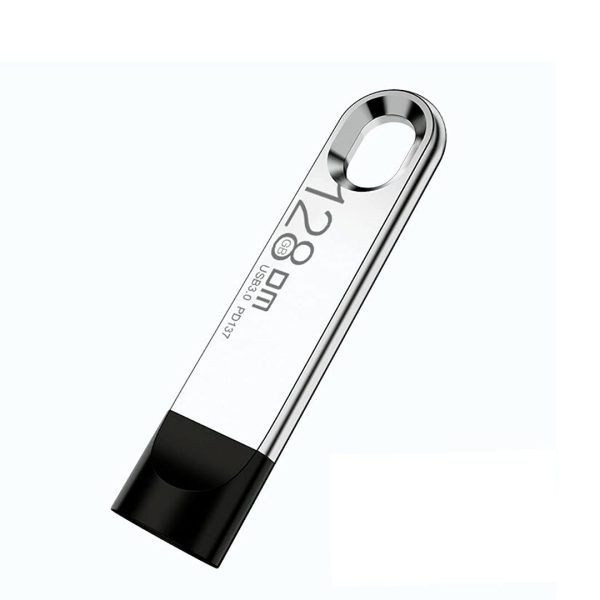 DM PD137 USB Flash Drive, 128GB Metal Pendrive High Speed USB 3.0 Memory Stick