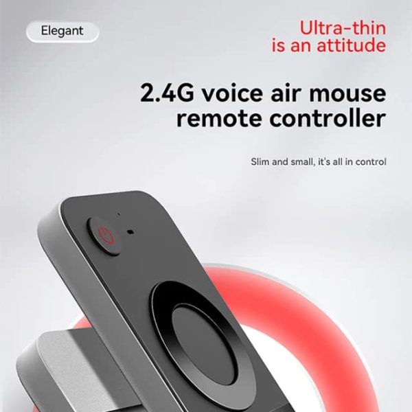 RKTech W3 IR Learning 2.4G Wireless Voice Air Mouse Remote Control for Smart TV, Android TV Box, Mini PC - Image 4