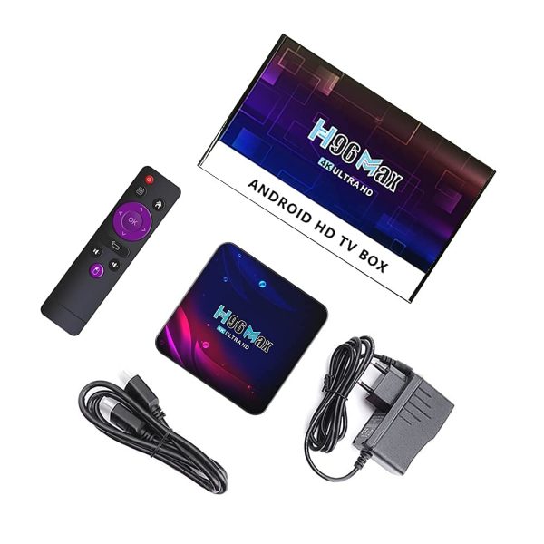 RKTech H96 Max V11 Mini PC Box with Android OS, Bluetooth, WiFi 2.4G + 5.0G Dual WiFi, RK3318 Quad Core Processor, (4GB RAM 64 GB ROM) - Image 4