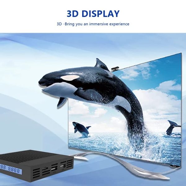 Tanix X4 8K HD Mini Pc Box 4GB RAM 32GB ROM Amlogic S905X4 Android 11.0 Dual WiFi 2.5G + 5G 1000M Ethernet Bluetooth 4.1 2022 Latest 8K HD Mini PC Box - Image 6