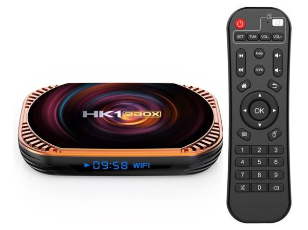 RKTech HK1 RBOX X4 8K 4GB RAM 64GB ROM Amlogic S905X4 Android 11.0 8K Mini PC Box Smart Box 2.5G + 5G Dual WiFi Bluetooth 4.1 1000M Ethernet 8K HD Support