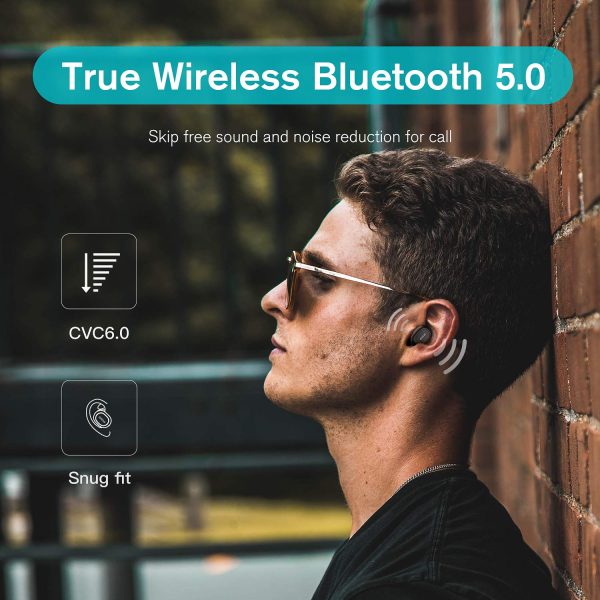 QCY t1 Truly Wireless Bluetooth In Ear Earphone with Mic - Image 5